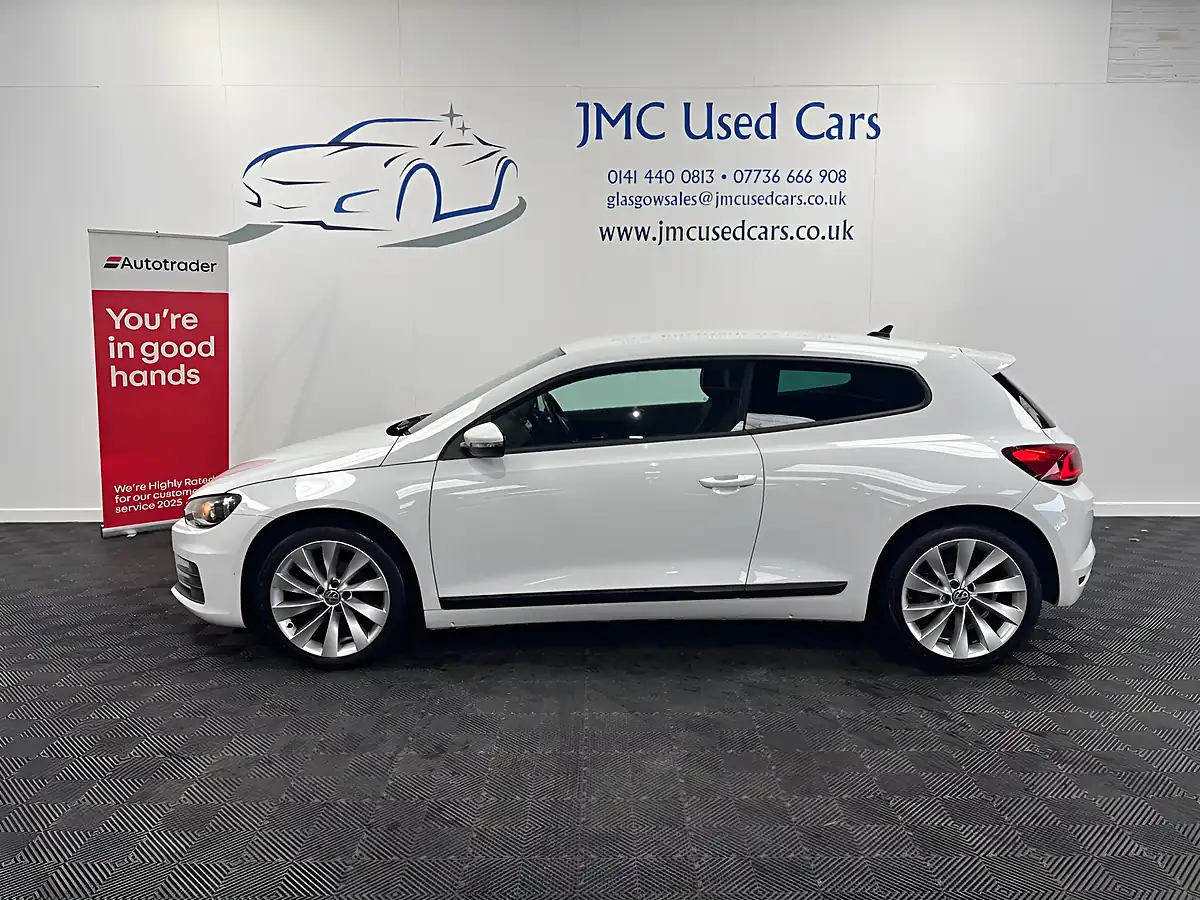 Used 2015 Volkswagen Scirocco GT Pure White - Interior and Exterior details 2