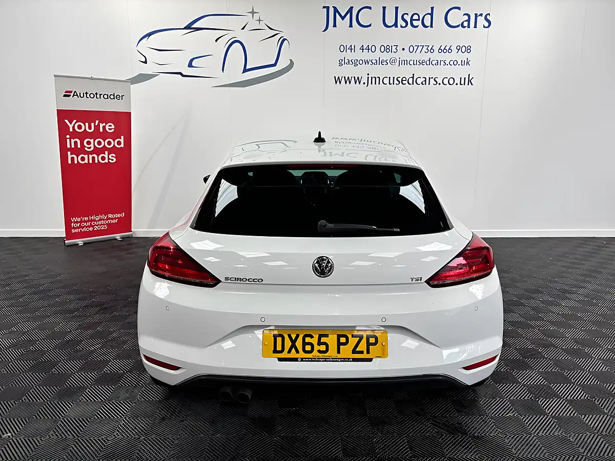 Used 2015 Volkswagen Scirocco GT Pure White - Interior and Exterior details 5