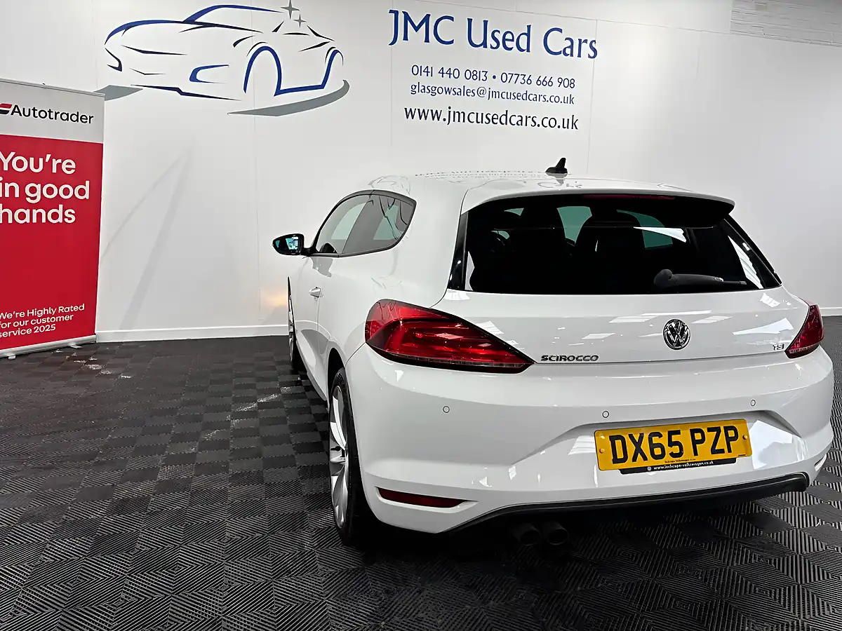 Used 2015 Volkswagen Scirocco GT Pure White - Interior and Exterior details 8