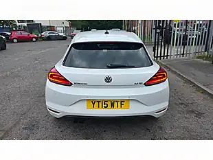 Used 2015 Volkswagen Scirocco GT White - Interior and Exterior details 10