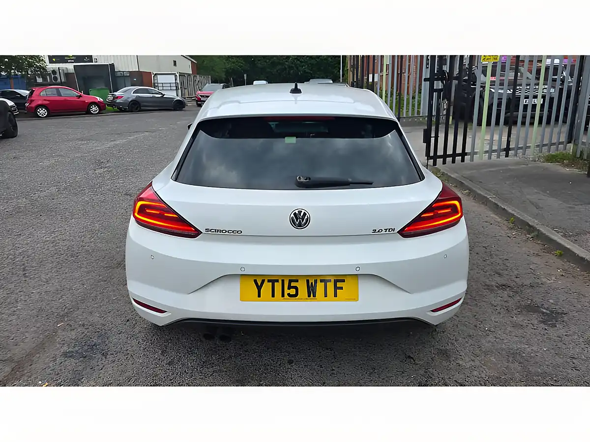 Used 2015 Volkswagen Scirocco GT White - Interior and Exterior details 10
