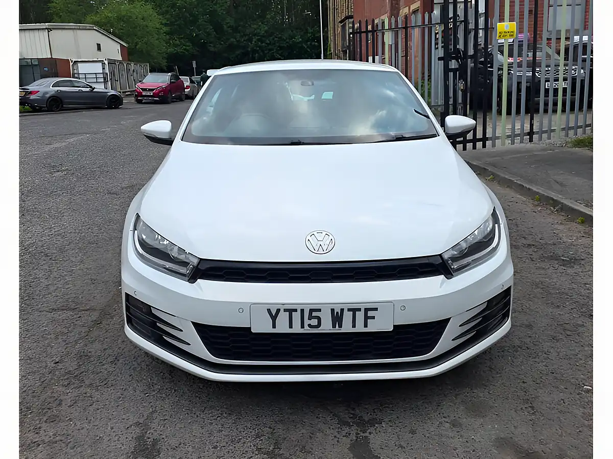 Used 2015 Volkswagen Scirocco GT White - Interior and Exterior details 2
