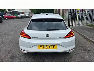 Used 2015 Volkswagen Scirocco GT White - Interior and Exterior details 9