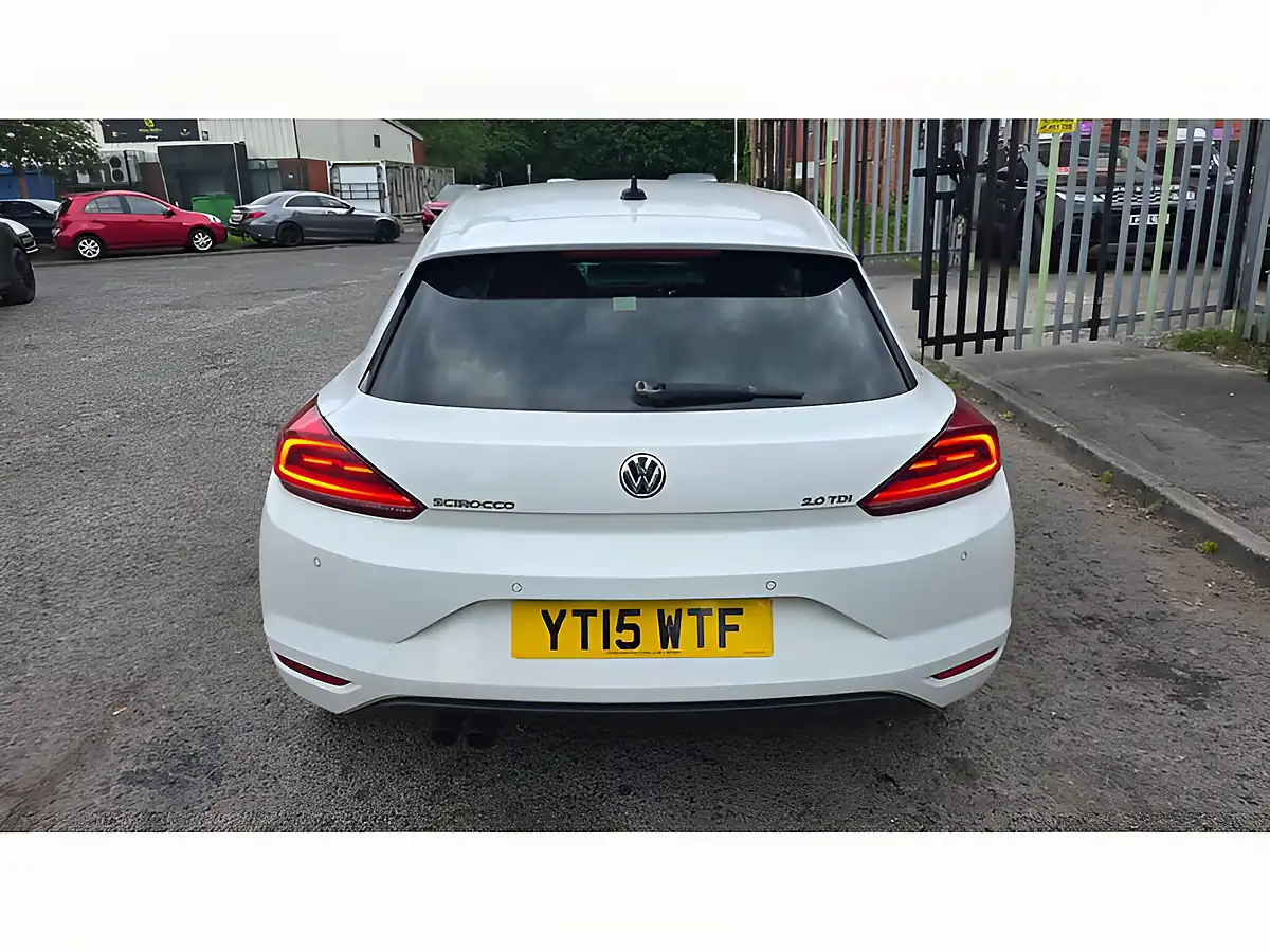 Used 2015 Volkswagen Scirocco GT White - Interior and Exterior details 9