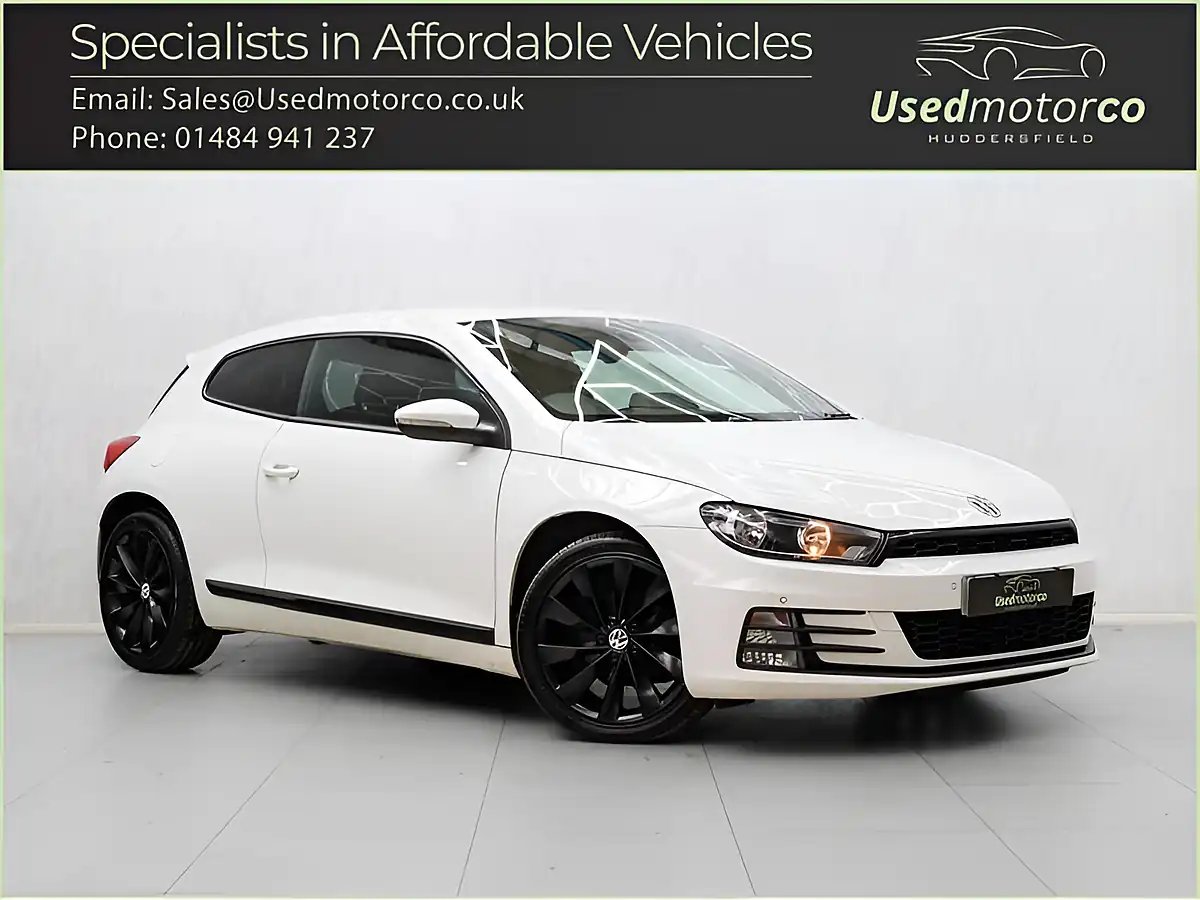 Used 2015 Volkswagen Scirocco GT White - Front View