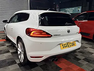 Used 2015 Volkswagen Scirocco GT White - Interior and Exterior details 8