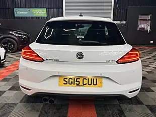 Used 2015 Volkswagen Scirocco GT White - Interior and Exterior details 9