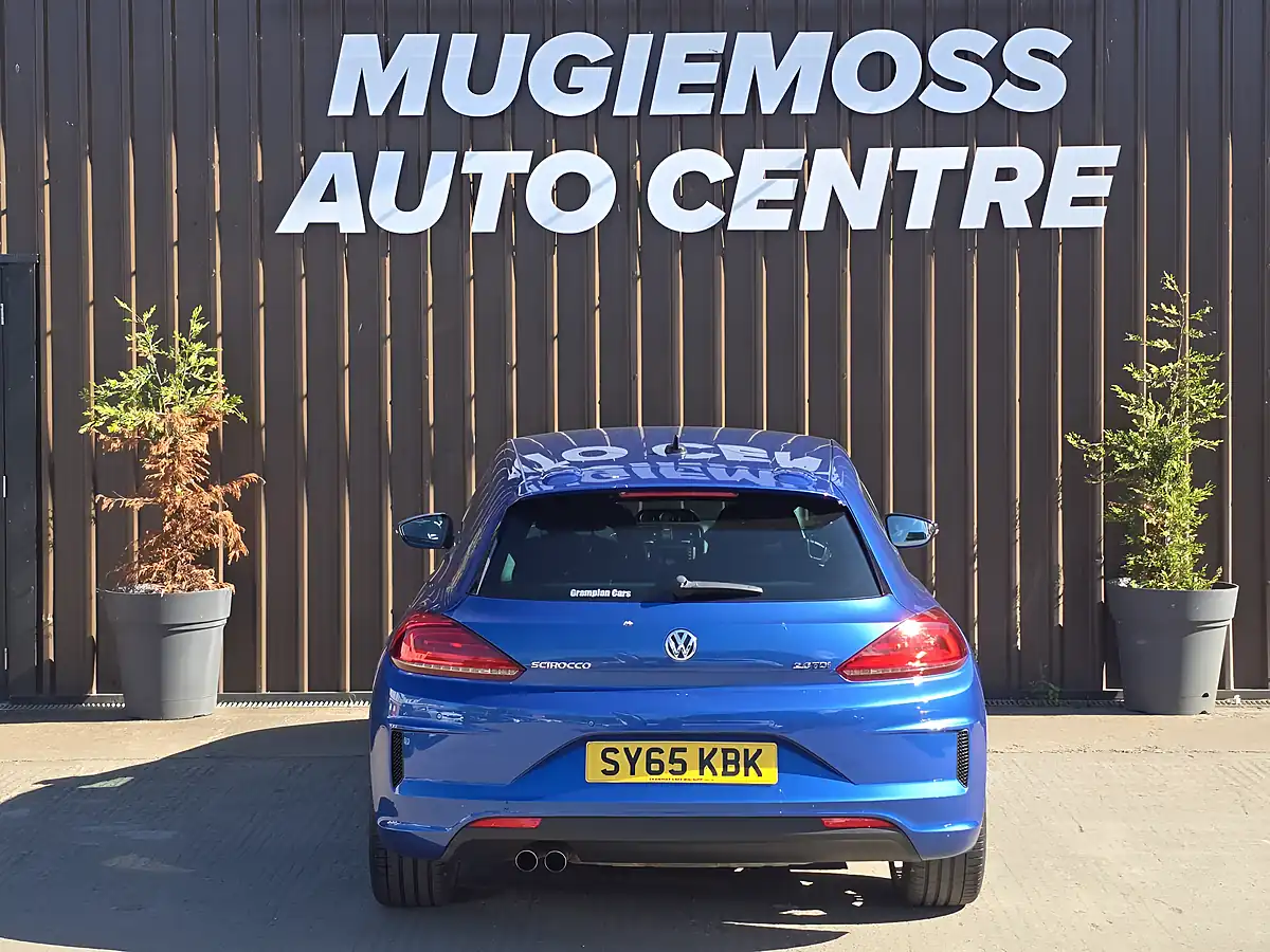 Used 2015 Volkswagen Scirocco R-Line Blue - Interior and Exterior details 5