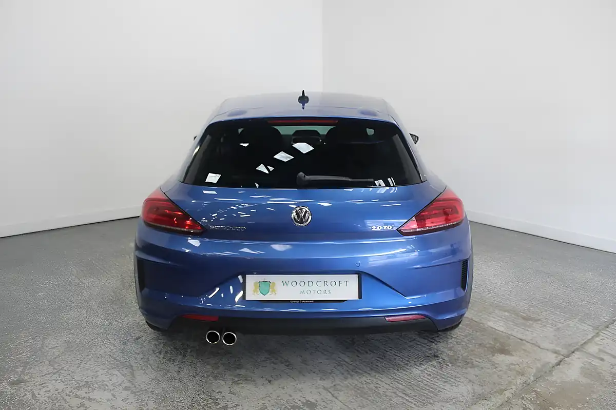 Used 2015 Volkswagen Scirocco R-Line Blue - Interior and Exterior details 10