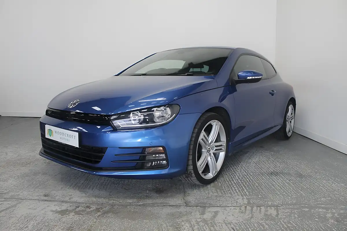 Used 2015 Volkswagen Scirocco R-Line Blue - Interior and Exterior details 2
