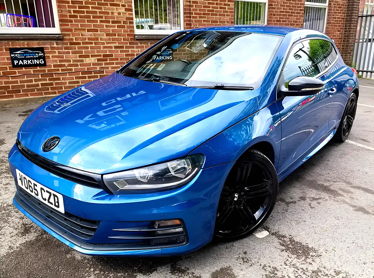 Used 2015 Volkswagen Scirocco R-Line Rising Blue Metallic - Interior and Exterior details 2