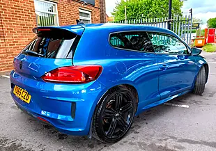 Used 2015 Volkswagen Scirocco R-Line Rising Blue Metallic - Interior and Exterior details 4