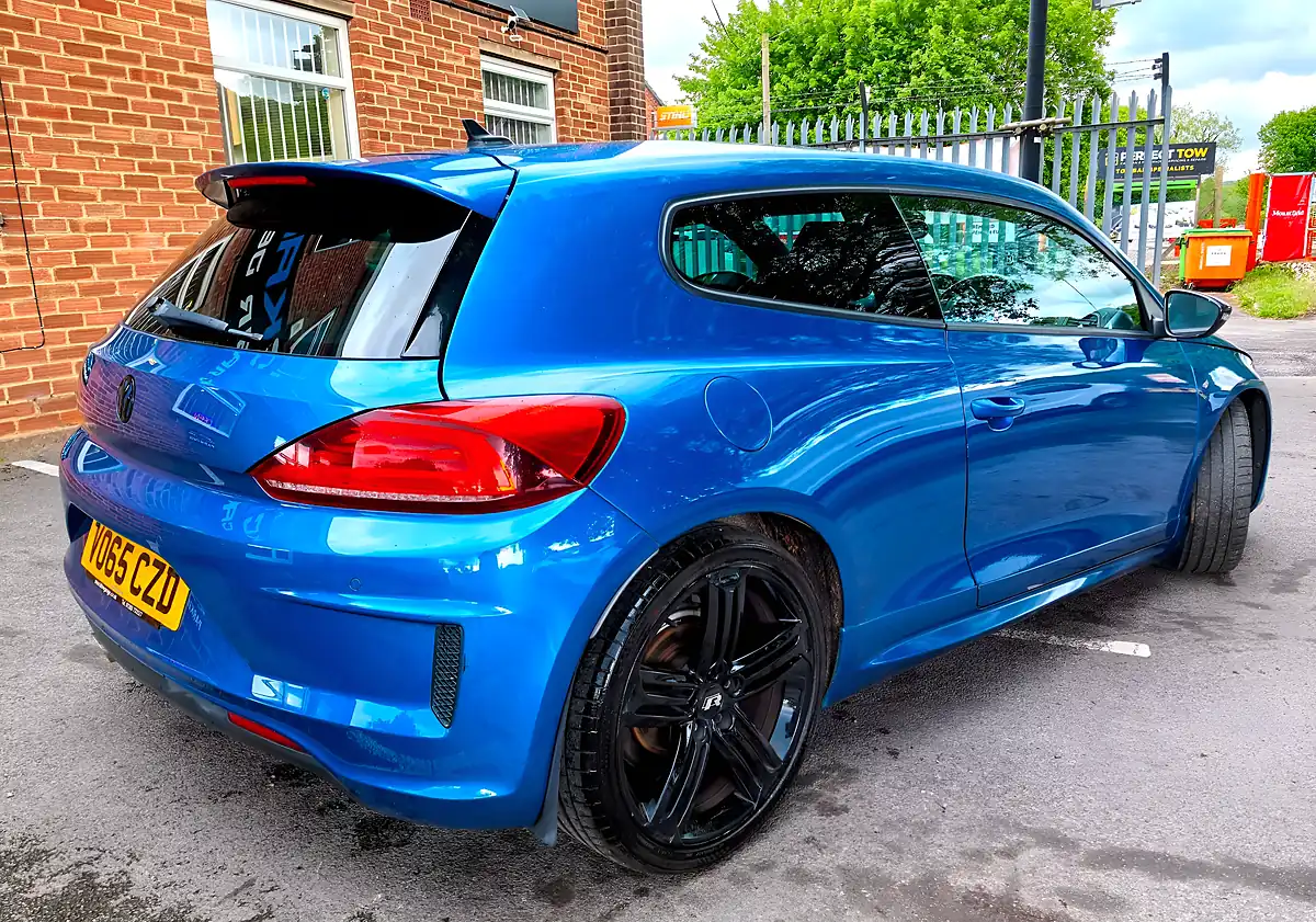 Used 2015 Volkswagen Scirocco R-Line Rising Blue Metallic - Interior and Exterior details 4