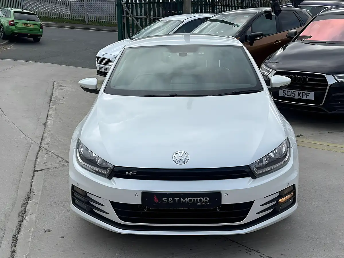 Used 2015 Volkswagen Scirocco R-Line White - Interior and Exterior details 2