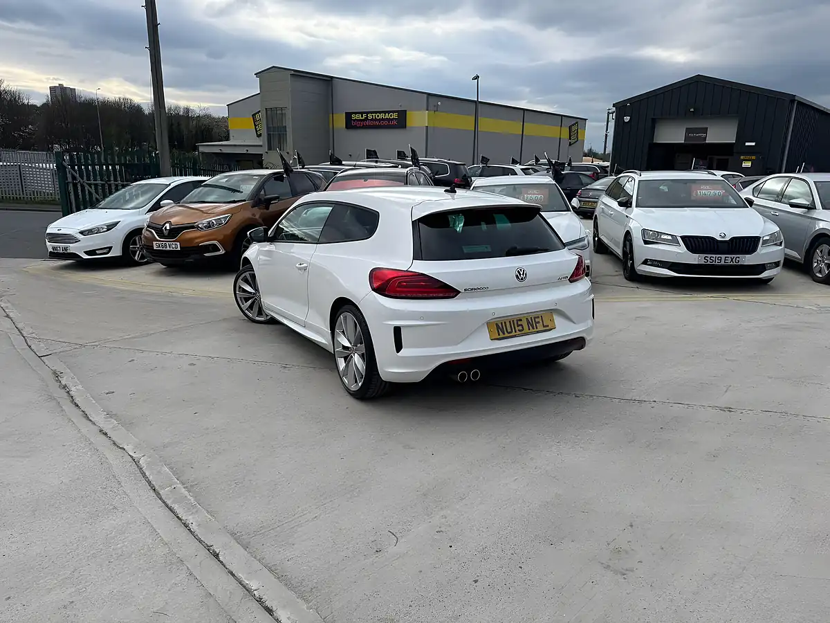 Used 2015 Volkswagen Scirocco R-Line White - Interior and Exterior details 4