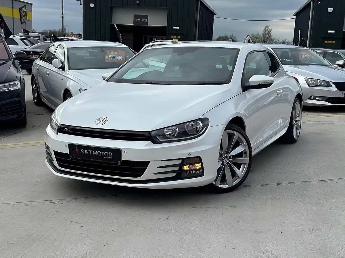 Used 2015 Volkswagen Scirocco R-Line White - Interior and Exterior details 6