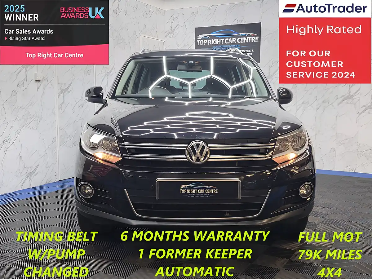 Used 2015 Volkswagen Tiguan Bluemotion Tech Match Black - Interior and Exterior details 3