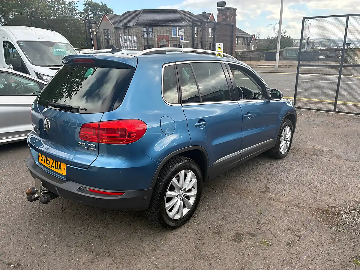 Used 2015 Volkswagen Tiguan Bluemotion Tech Match Blue - Interior and Exterior details 3