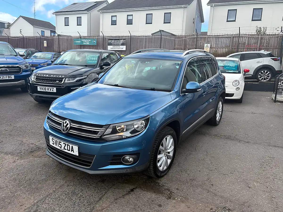 Used 2015 Volkswagen Tiguan Bluemotion Tech Match Blue - Interior and Exterior details 7