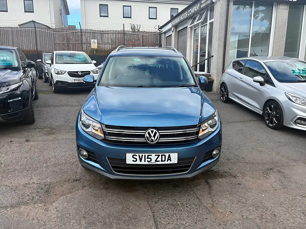 Used 2015 Volkswagen Tiguan Bluemotion Tech Match Blue - Interior and Exterior details 8