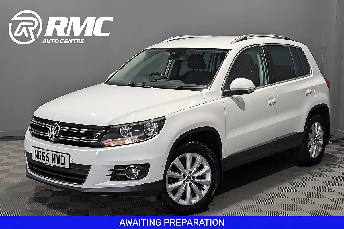 Used 2015 Volkswagen Tiguan Bluemotion Tech Match White - Front View