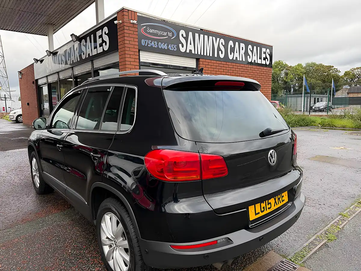 Used 2015 Volkswagen Tiguan Match Black - Interior and Exterior details 4