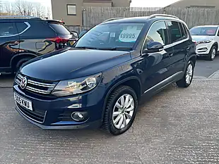 Used 2015 Volkswagen Tiguan Match Blue - Interior and Exterior details 4