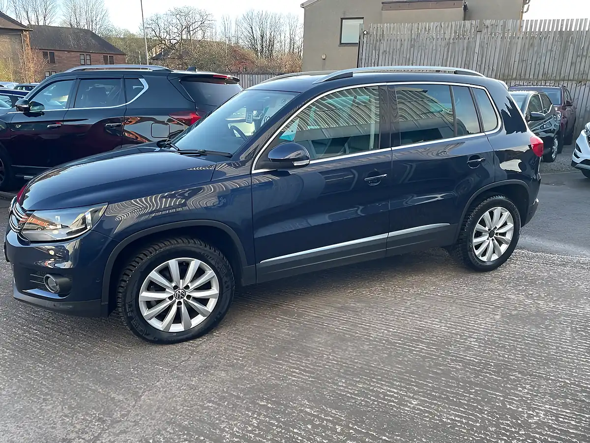 Used 2015 Volkswagen Tiguan Match Blue - Interior and Exterior details 5