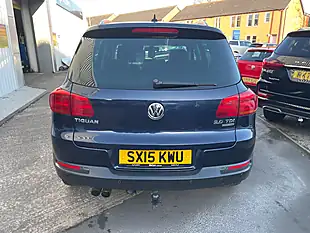 Used 2015 Volkswagen Tiguan Match Blue - Interior and Exterior details 7