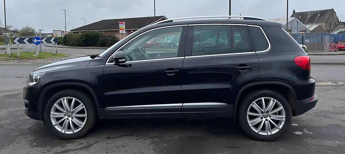 Used 2015 Volkswagen Tiguan Match Edition Black - Interior and Exterior details 2