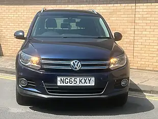 Used 2015 Volkswagen Tiguan Match Edition Blue - Interior and Exterior details 2