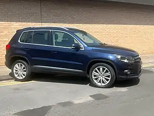 Used 2015 Volkswagen Tiguan Match Edition Blue - Interior and Exterior details 4