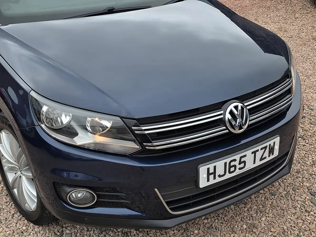 Used 2015 Volkswagen Tiguan Match Edition Blue - Interior and Exterior details 2