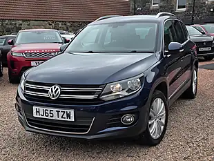 Used 2015 Volkswagen Tiguan Match Edition Blue - Interior and Exterior details 5