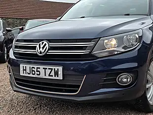Used 2015 Volkswagen Tiguan Match Edition Blue - Interior and Exterior details 6