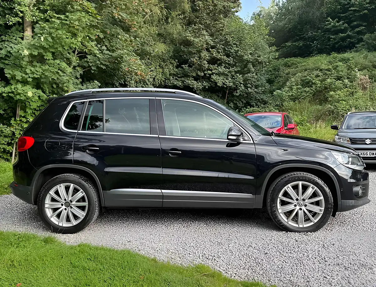Used 2015 Volkswagen Tiguan Match Edition Deep Black - Interior and Exterior details 2