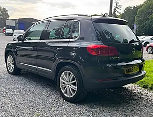 Used 2015 Volkswagen Tiguan Match Edition Deep Black - Interior and Exterior details 5