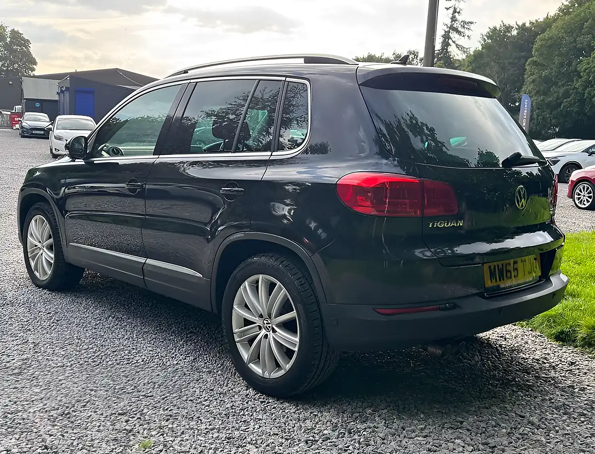 Used 2015 Volkswagen Tiguan Match Edition Deep Black - Interior and Exterior details 5