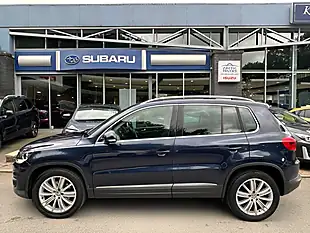 Used 2015 Volkswagen Tiguan Match Edition Night Blue - Interior and Exterior details 2