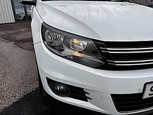 Used 2015 Volkswagen Tiguan Match Edition White - Interior and Exterior details 11