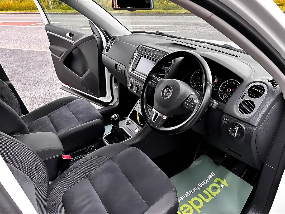 Used 2015 Volkswagen Tiguan Match Edition White - Interior and Exterior details 17