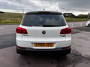 Used 2015 Volkswagen Tiguan Match Edition White - Interior and Exterior details 7