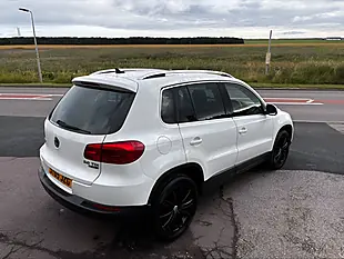 Used 2015 Volkswagen Tiguan Match Edition White - Interior and Exterior details 8
