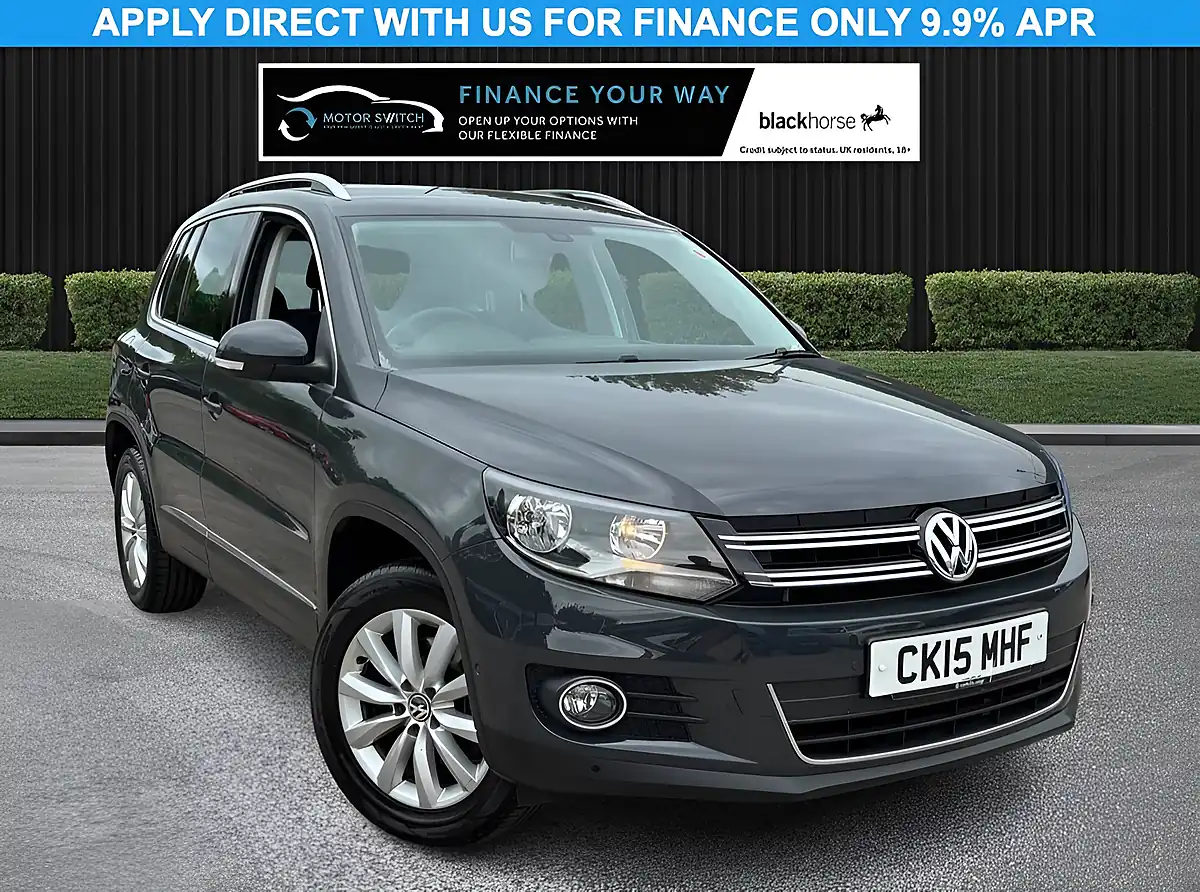 Used 2015 Volkswagen Tiguan Match Grey - Front View