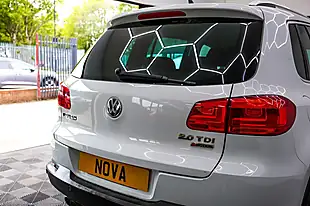 Used 2015 Volkswagen Tiguan Match White - Interior and Exterior details 12