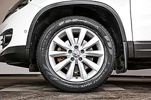 Used 2015 Volkswagen Tiguan Match White - Interior and Exterior details 15