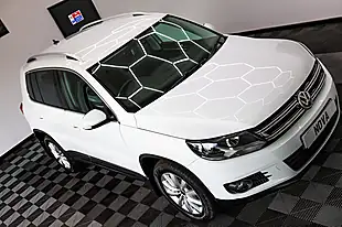 Used 2015 Volkswagen Tiguan Match White - Interior and Exterior details 3