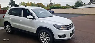 Used 2015 Volkswagen Tiguan Match White - Interior and Exterior details 3