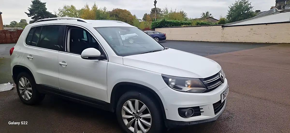 Used 2015 Volkswagen Tiguan Match White - Interior and Exterior details 3