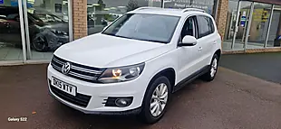 Used 2015 Volkswagen Tiguan Match White - Interior and Exterior details 5